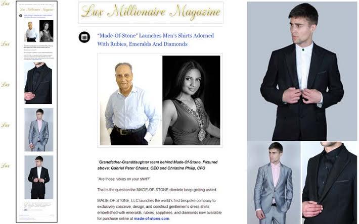 christinephilip.com, Christine Philip, CP Luxury Holdings, CP Fusao, Fashion and Jewel House, Global Glam, The International Luxury Magazine, Made-Of-Stone Luxury Menswear Lux Millionaire Magazine, Made-Of-Stone